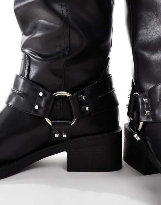 Asos harness boots best sale