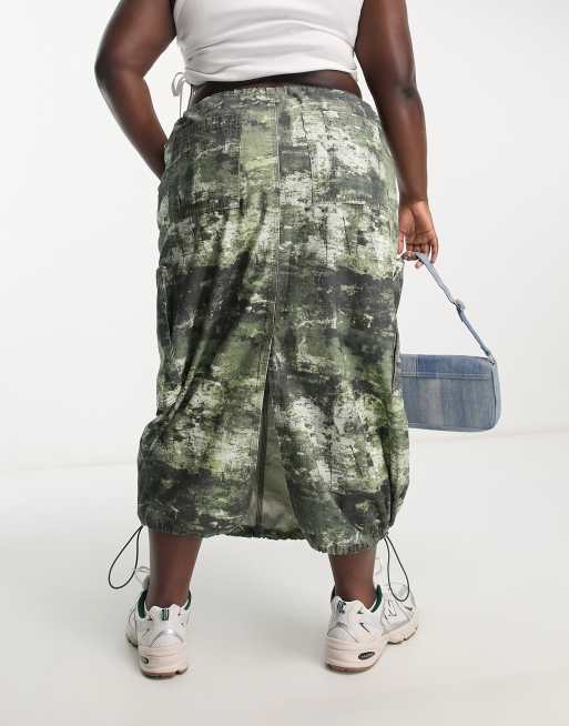 Asos 2024 camouflage skirt