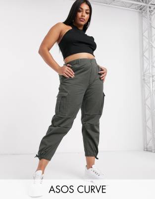 asos black cargo pants