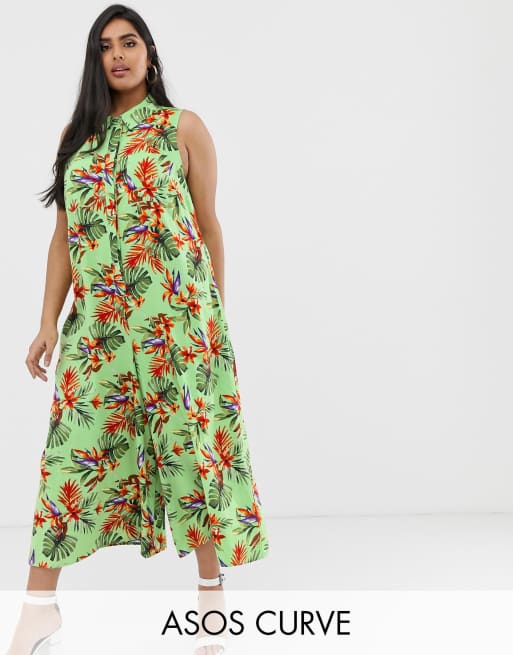 Asos best sale tropical jumpsuit