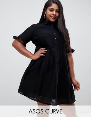 asos curve shirt dress