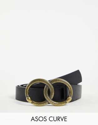 Ceinture double boucle discount asos