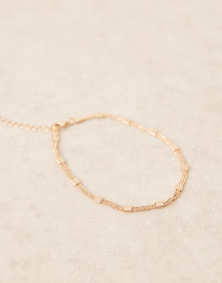 Asos Curve Asos Design Curve Chain Anklet
