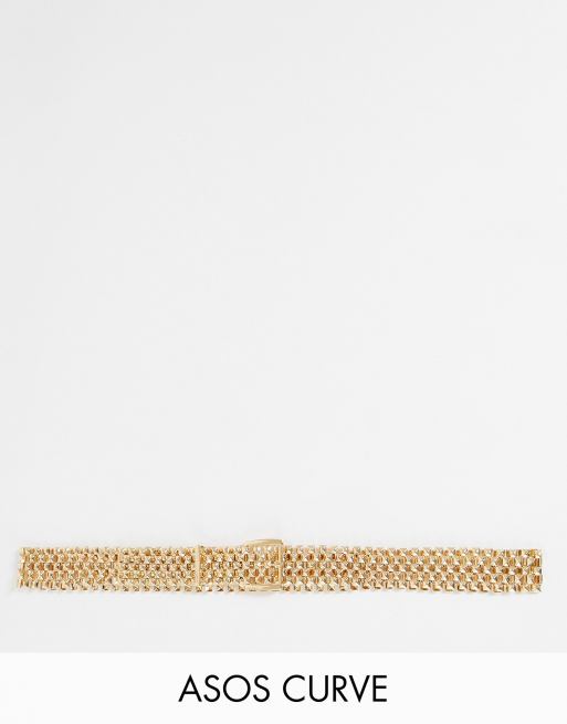 Asos shop gold belt