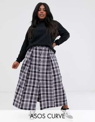 button front skirt xxl