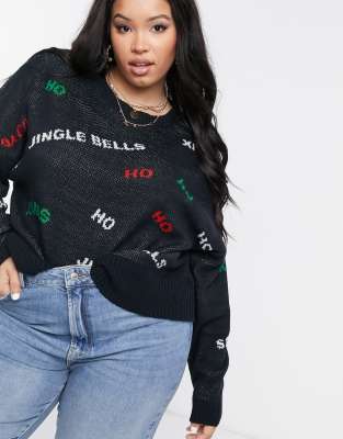 asos curve christmas jumper