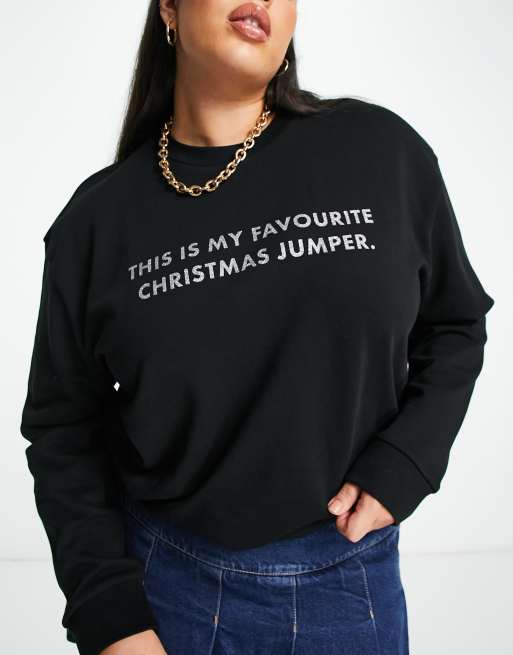 Asos curve 2025 christmas jumper