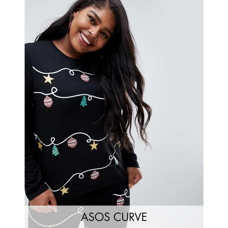 Asos curve christmas outlet jumper