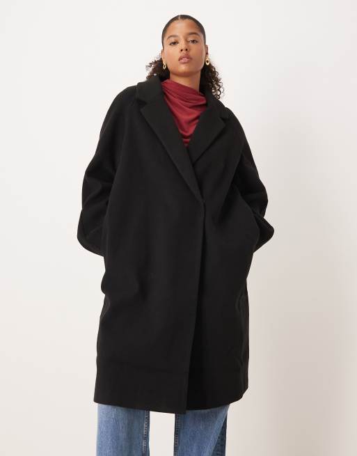 ASOS DESIGN Curve - Chuck - Soprabito nero, 2 di 4