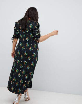 asos curve tea dress