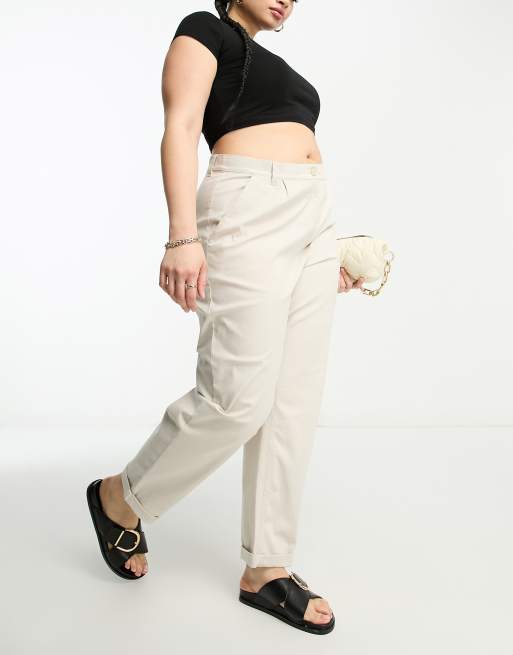 Women's plus hotsell size chino pants