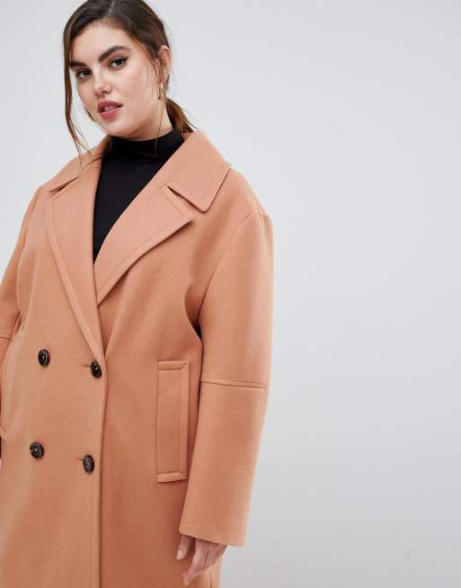 asos coats plus size