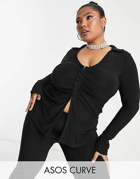 Page 6 - Size Tops | Plus Size Going Out Tops & Blouses | ASOS