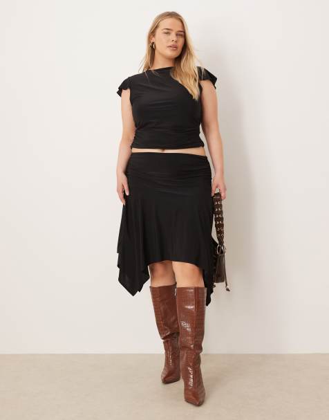 ASOS DESIGN Curve co-ord in black - view 1