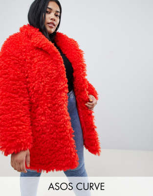 asos curve coats