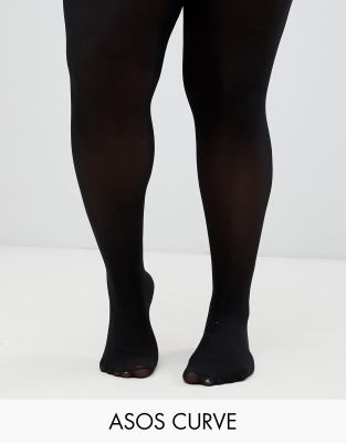 Collant Opachi 70 Denari Con Motivo A Rombi, Caldi Ed Eleganti Per Donna, Taglie Forti - 4