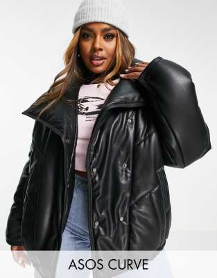 asos curve winter coats