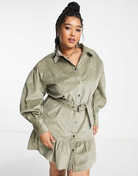 Green Plus Size Dresses | Shop at ASOS