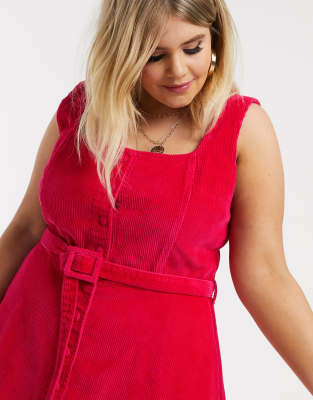 asos raspberry dress