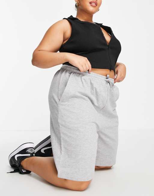 Sweat shorts 2025 plus size