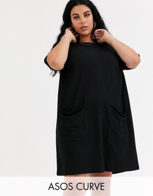 asos curve shirt dress