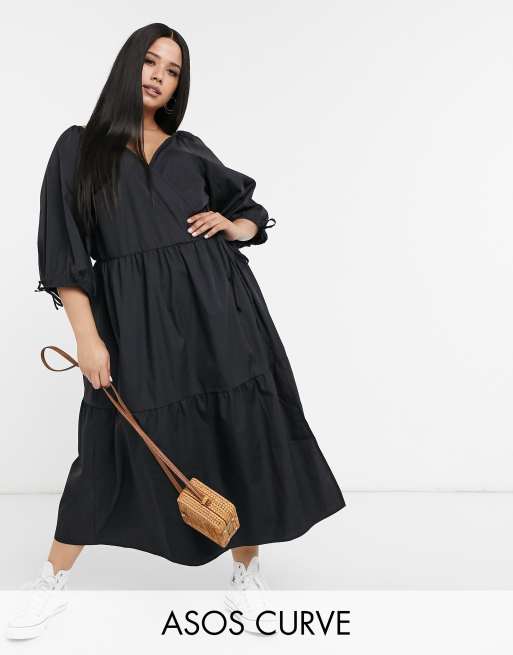 Asos curve smock outlet dress