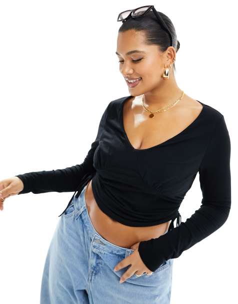 Plus Size Crop Tops For Women