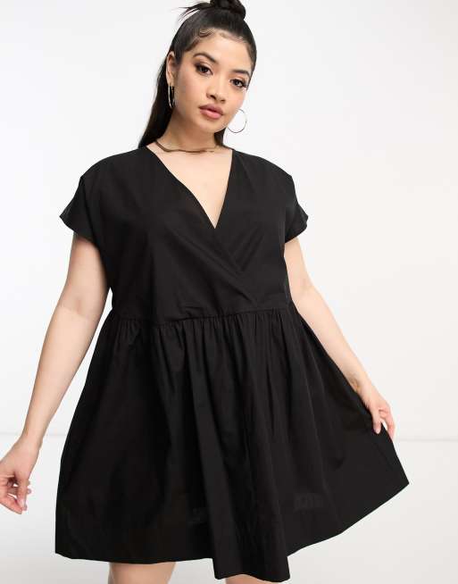 asos cotton smock dress