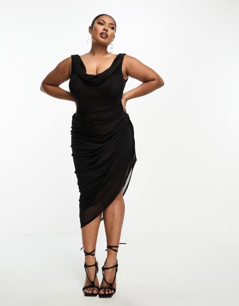 Asos party dresses hot sale plus size