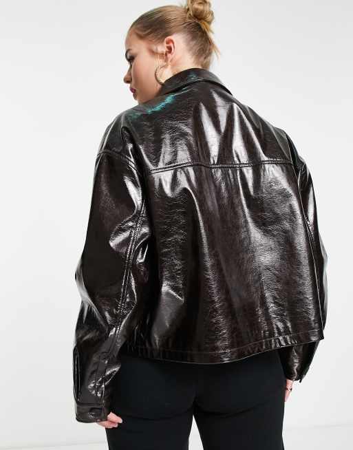 Monki 2025 vinyl jacket