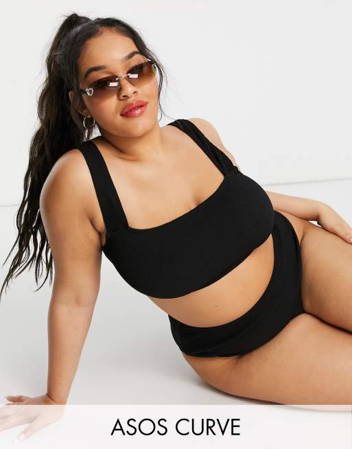 Asos curve swim online