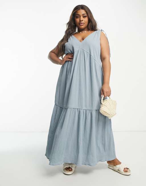 Trapeze maxi 2025 dress plus size