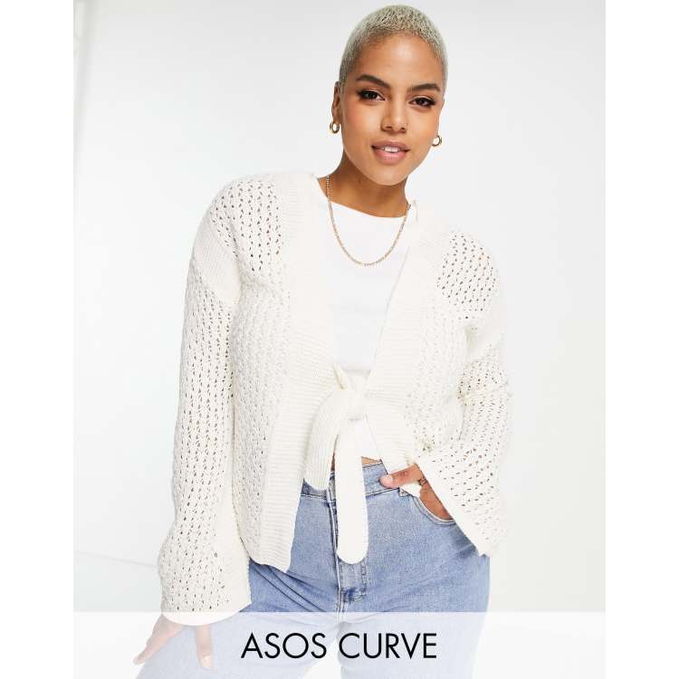 Asos sale crochet cardigan