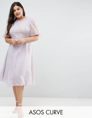 asos floaty midi dress