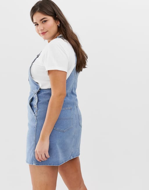 Asos outlet dungaree dress