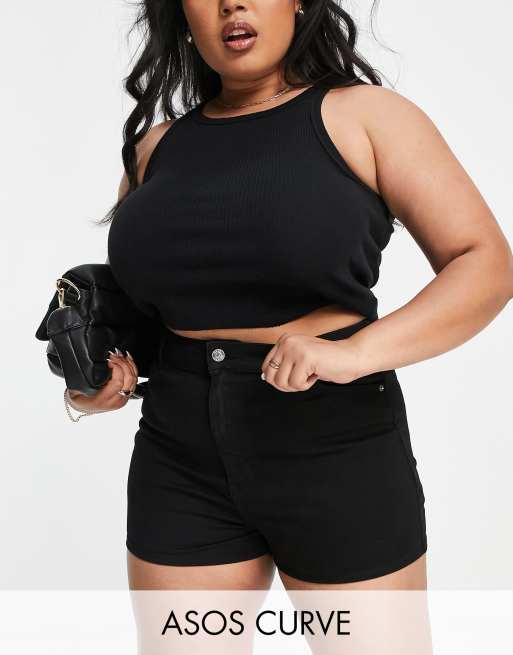 Asos plus size store shorts