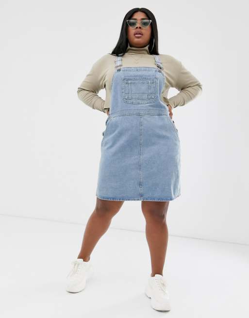 Jean overall best sale skirt vintage