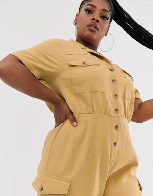 asos mustard jumpsuit