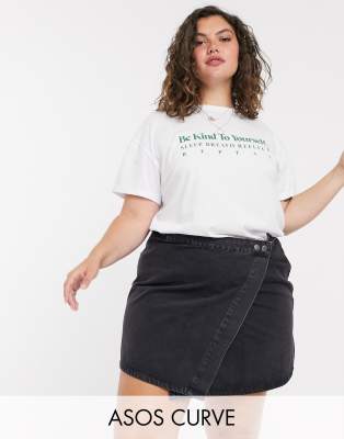 plus size wrap skirts