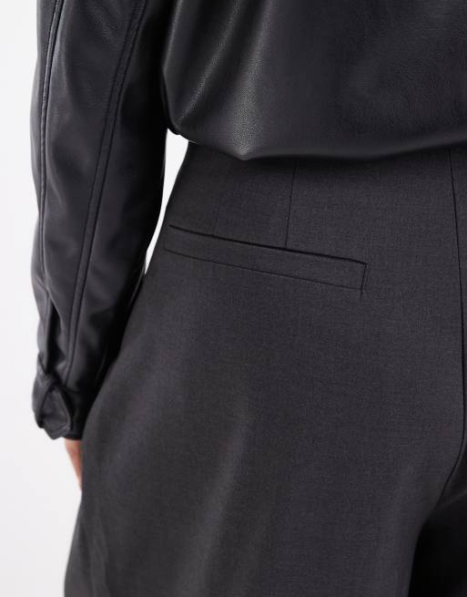 ASOS DESIGN Curve dopasowane joggery balloon w kolorze szarym, 5 z 5