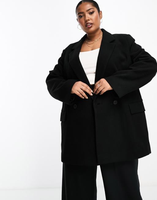 Asos plus cheap size womens coats