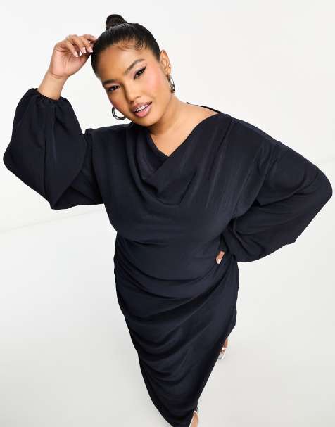 OOTD: Plus Size Midi Length Dress from Swak Designs