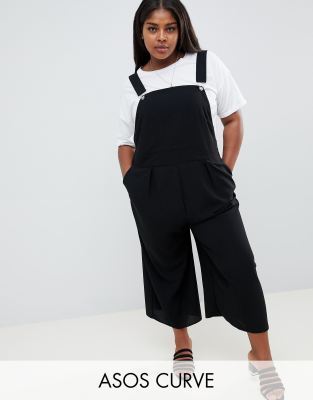 ASOS DESIGN curve dungaree with pocket 