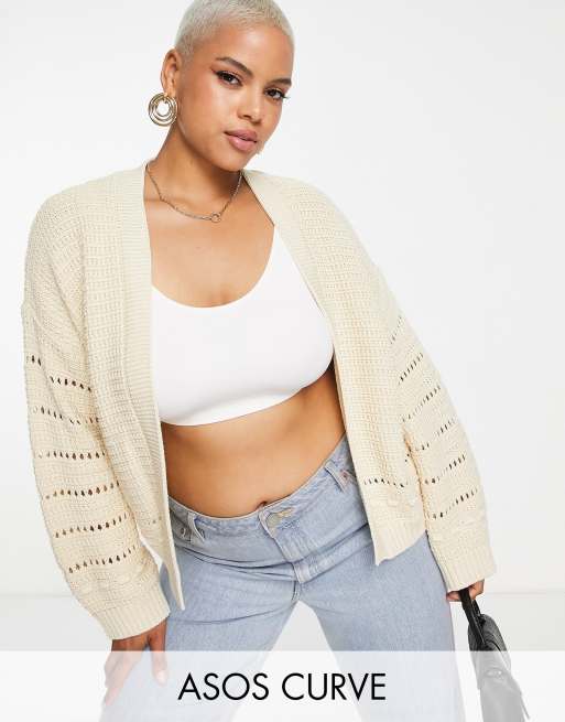 Plus Edge To Edge Cardigan