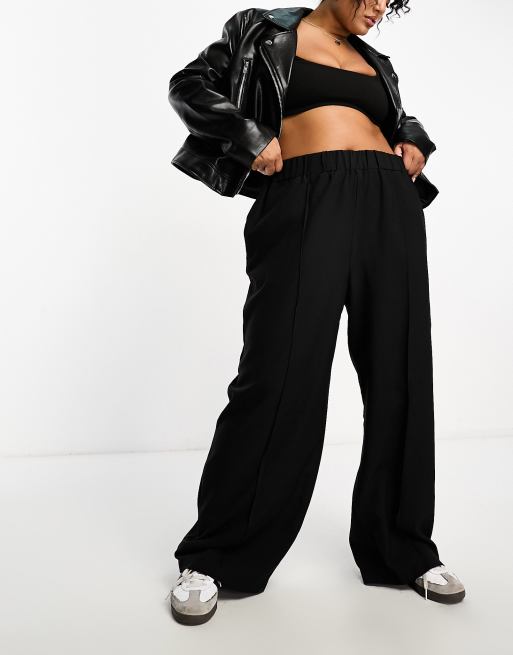 Baggy Pants With Relaxed Fit, Lounge Pants, Plus Size Clothing, Loungewear  Women Clothing, Relaxed Pants in Black, Loose Fit Casual Pants 