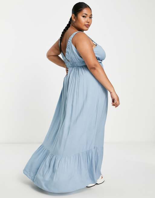 Light blue maxi dress forever clearance 21