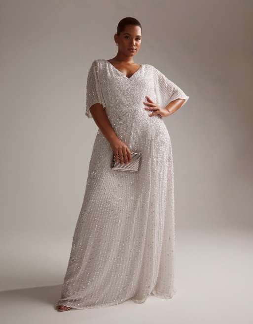 Asos wedding sale dress curve