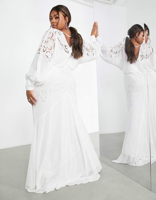 Asos wedding 2025 dress long sleeve