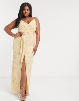 asos embellished maxi dress