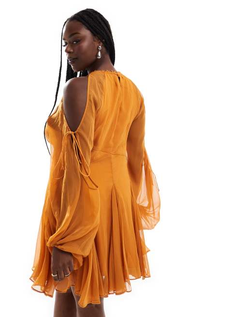 Kleid orange asos hotsell